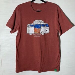 Wild Tribute Bryce Canyon National Park Van Graphic Tee Rust L